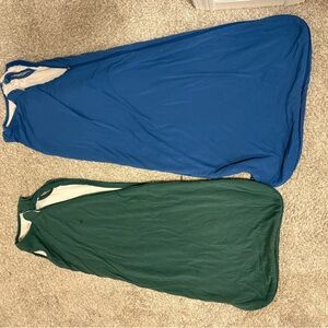 Kyte BABY Blue and Green Sleep Sacks